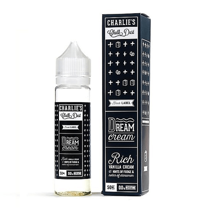 Dream Cream 50ml Shortfill E-Liquid By Charlie's Chalk Dust