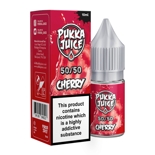 Cherry 50/50 E-Liquid By Pukka Juice