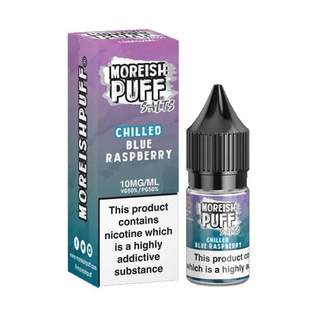 Blue Raspberry Chilled Nic Salt by Moreish Puff