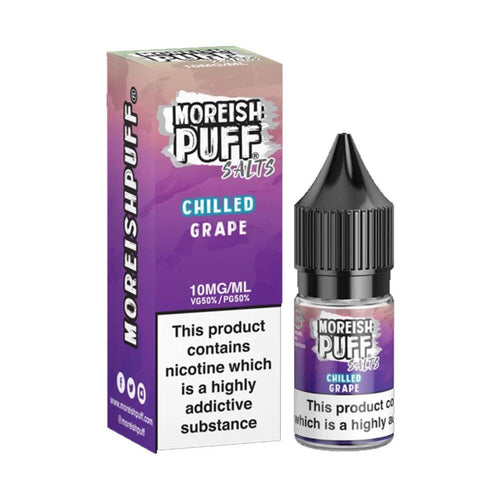 Grape Chilled Drops Nic Salt by Moreish Puff