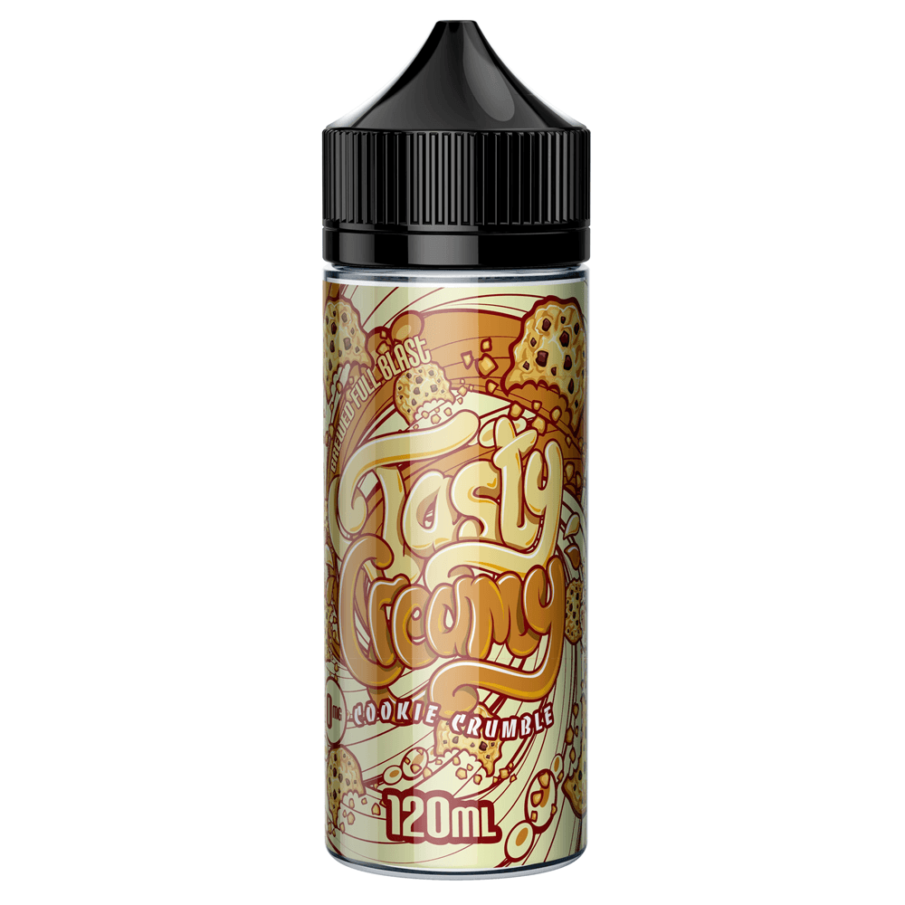 Cookie Crumble 100ml shortfill E liquid by Tasty Fruity