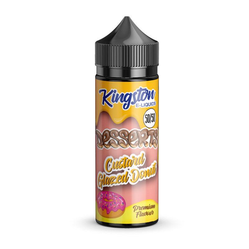 Custard Glazed Donuts 100ml E-Liquid by Kingston