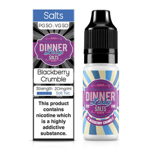 Blackberry Crumble Nic Salt E-Liquid By Dinner Lady