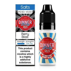 Berry Blast Nic Salt E-Liquid By Dinner Lady