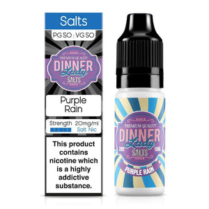 Purple Rain Nic Salt E-Liquid By Dinner Lady