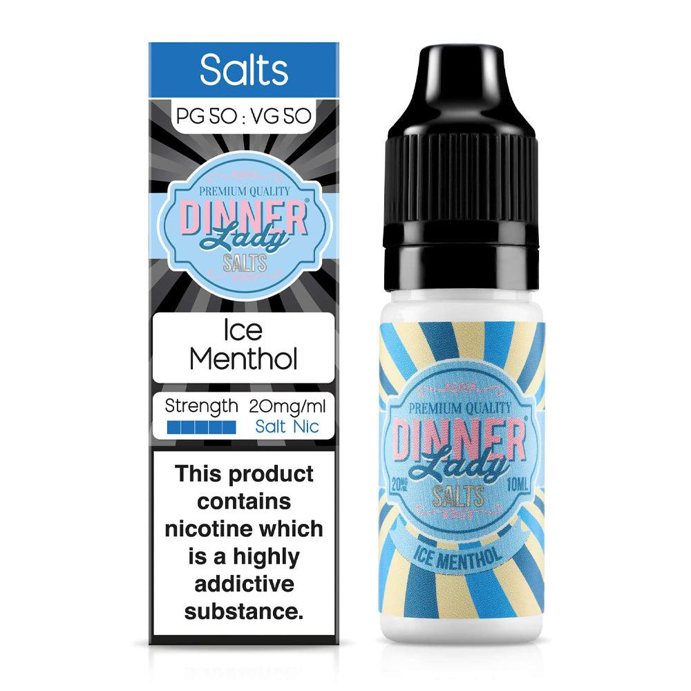 Ice Menthol Nic Salt E-Liquid By Dinner Lady