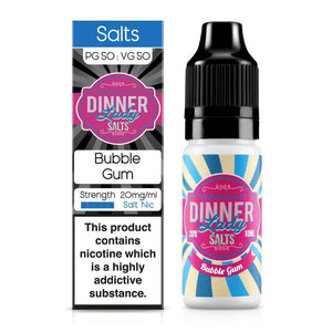 Bubble Gum Nic Salt E-Liquid By Dinner Lady