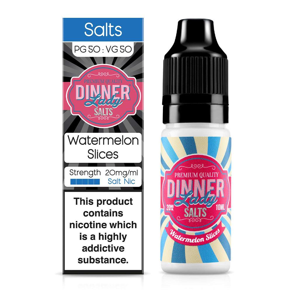 Watermelon Slices Nic Salt E-Liquid By Dinner Lady