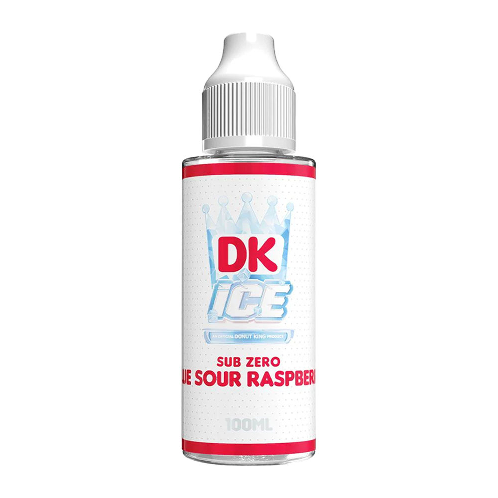 Sub Zero Blue Sour Raspberry 100ml Shortfill E-Liquid by Donut King Ice