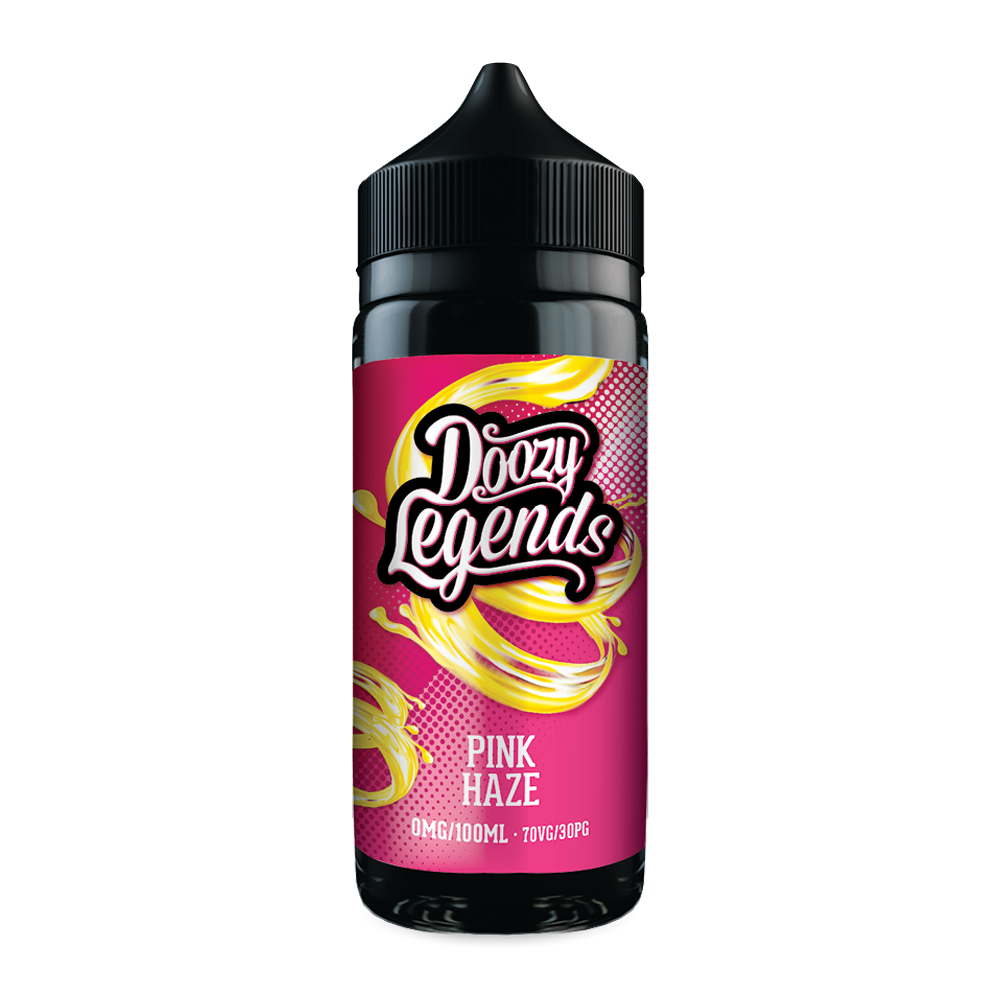 Pink Haze 100ml Shortfill E-Liquid By Doozy Legends