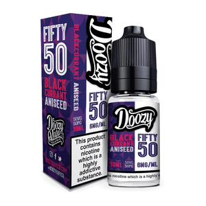 Blackcurrant Aniseed 50/50 E-Liquid By Doozy Vape