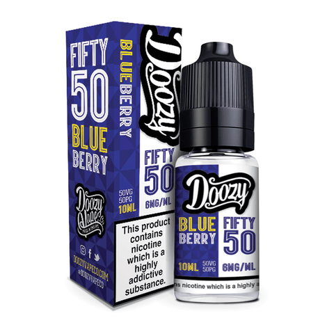 Blueberry 50/50 E-Liquid By Doozy Vape