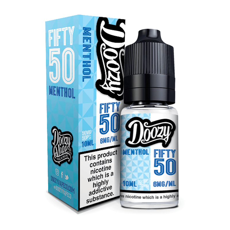 Menthol 50/50 E-Liquid By Doozy Vape