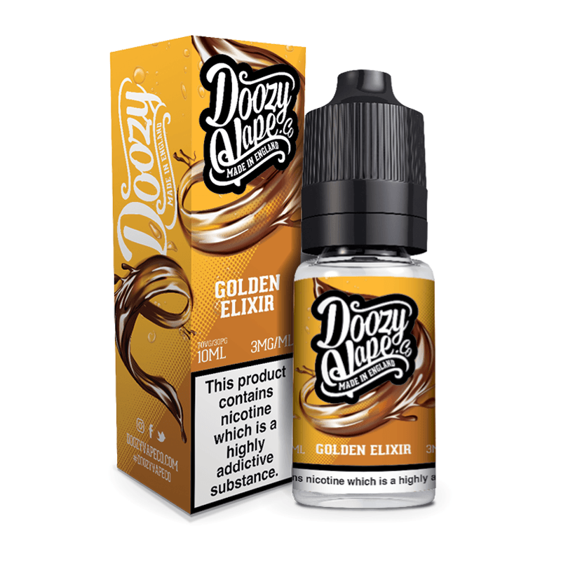 Golden Elixir 70/30 E-Liquid By Doozy Vapes