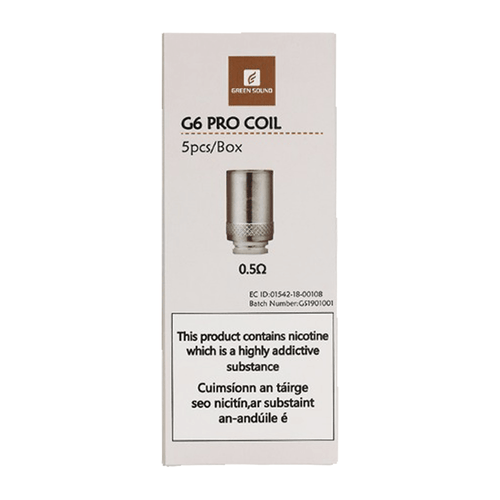 Ego G6 Pro Coils 0.5ohm - 5 Pack
