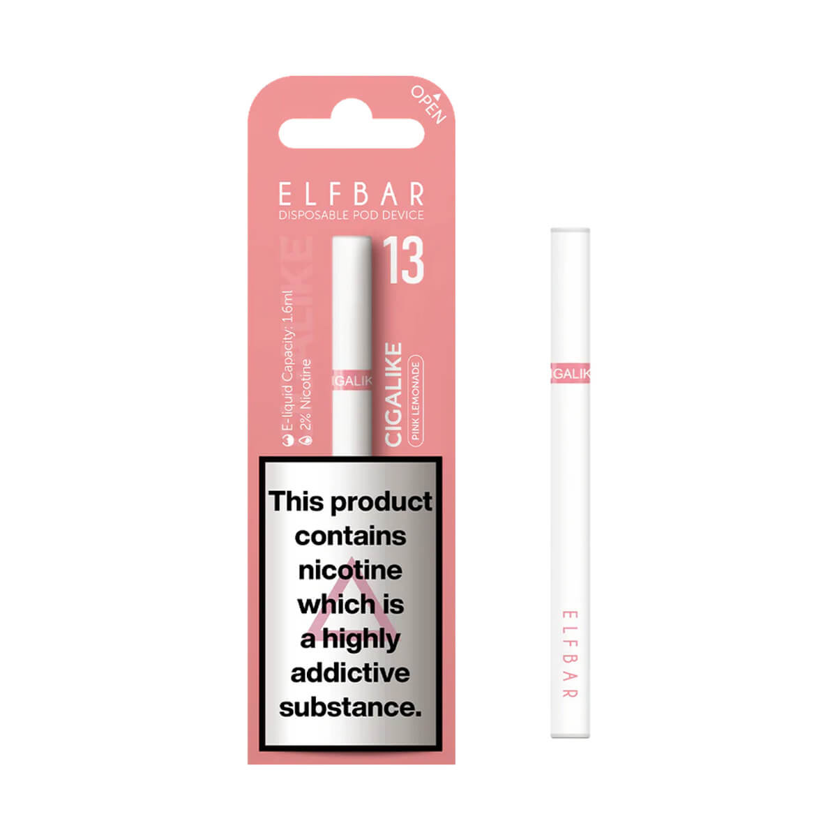 ELF Bar Cigalike Disposable Vape