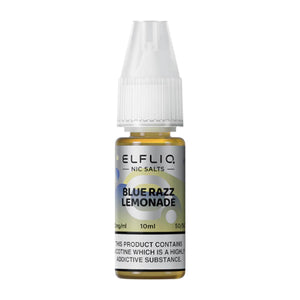 Elfliq Blue Razz Lemonade Nic Salt E-liquid By ELF Bar