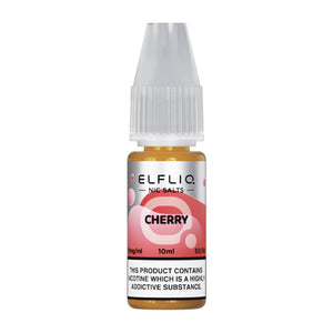 Elfliq Cherry Nic Salt E-liquid By ELF Bar