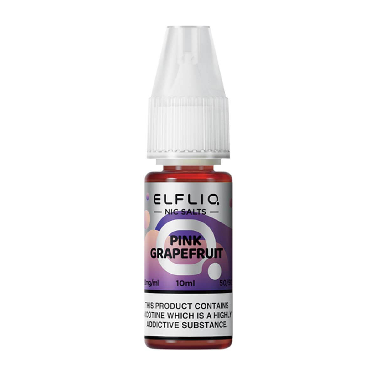 Elfliq Pink Grapefruit Nic Salt E-liquid By ELF Bar