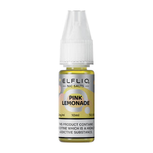 Elfliq Pink Lemonade Nic Salt E-liquid By ELF Bar