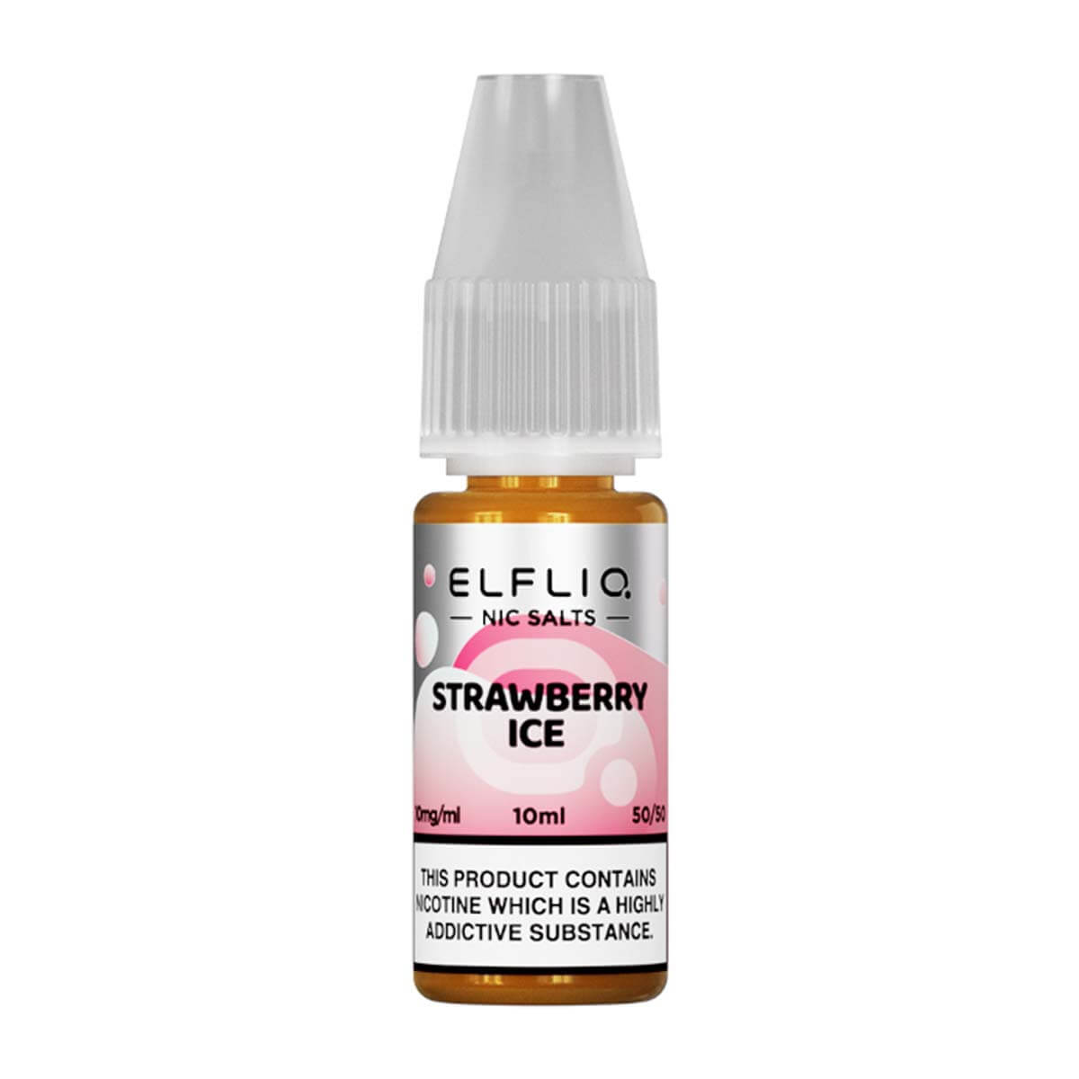 Elfliq Strawberry Ice Nic Salt E-liquid By ELF Bar