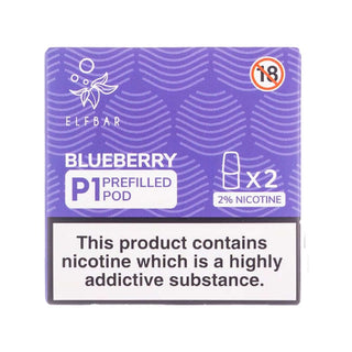 ELF Bar Mate 500 Pods P1 Blueberry