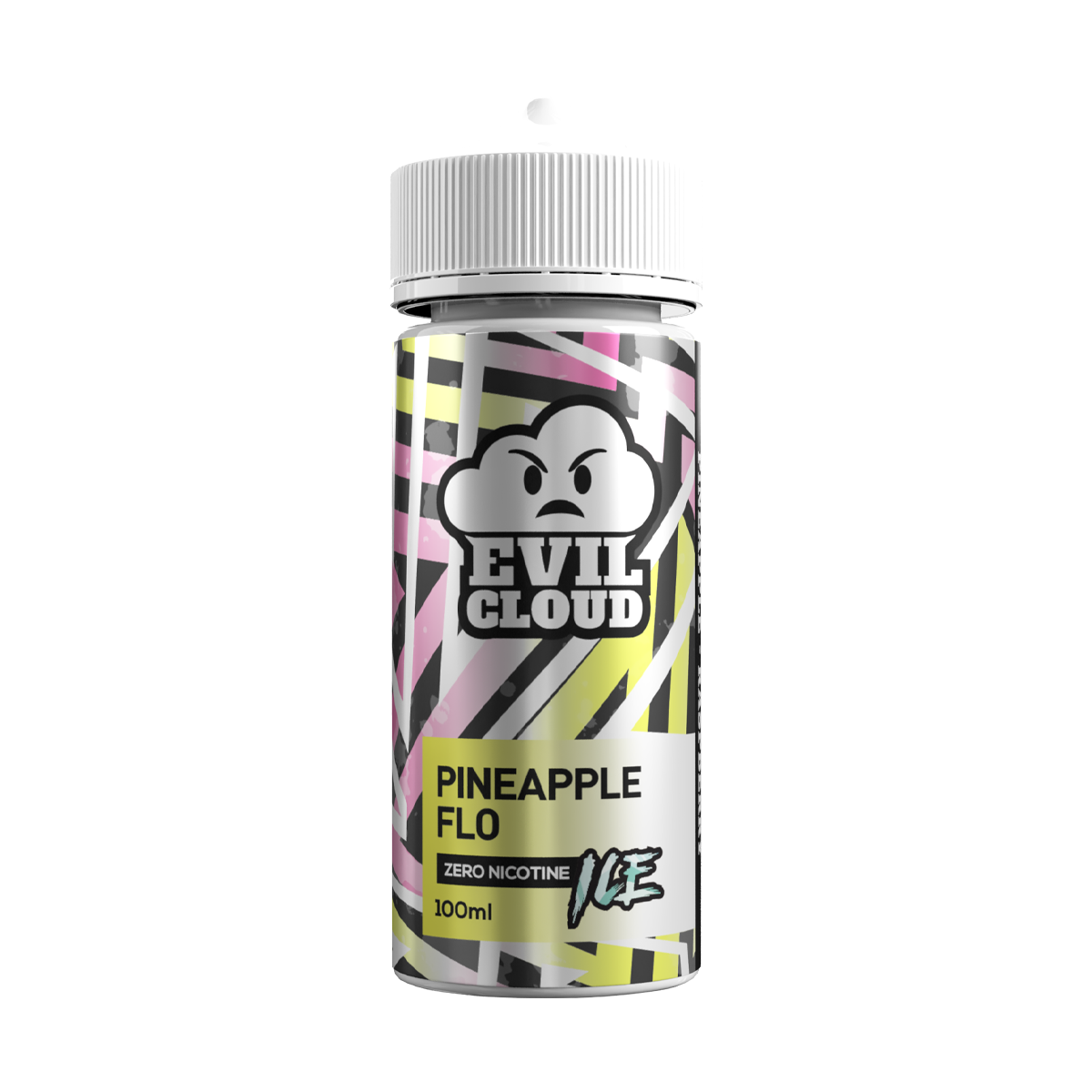 Pineapple Flo 100ml Shortfill E-Liquid by Evil Cloud