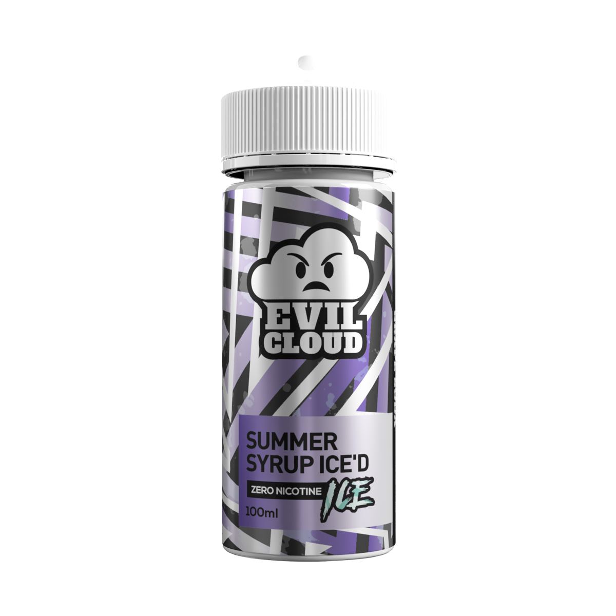 Summer Syrup Ice'd 100ml Shortfill E-Liquid by Evil Cloud