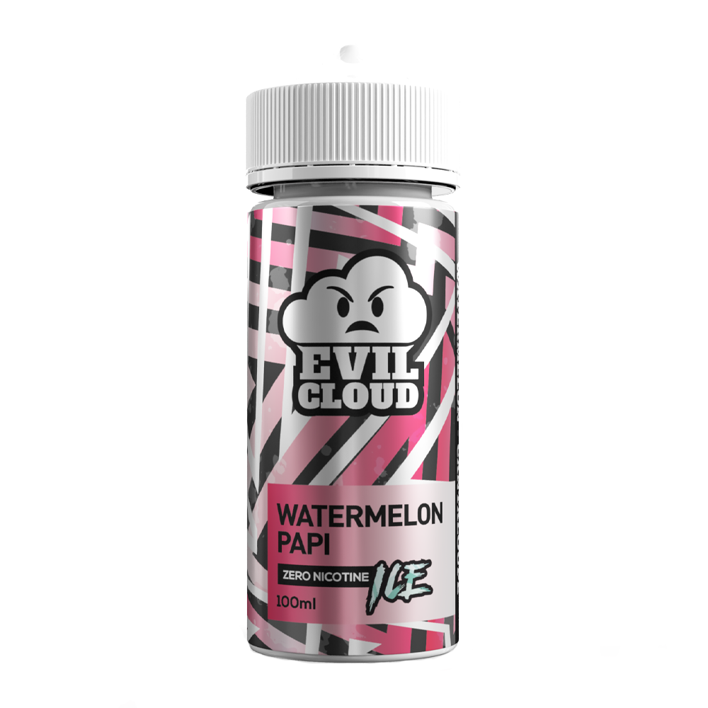 Watermelon Papi 100ml Shortfill E-Liquid by Evil Cloud