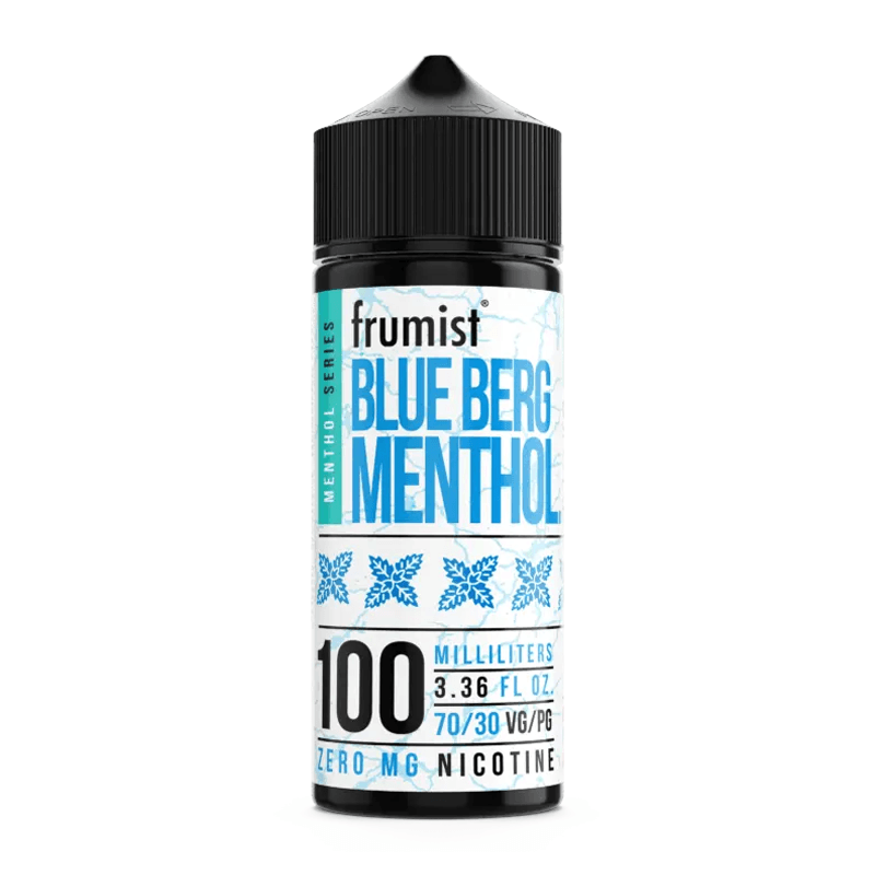 Blue Berg Menthol 100ml Shortfill E-Liquid by Frumist