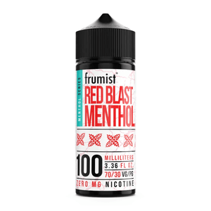 Red Blast Menthol 100ml Shortfill E-Liquid by Frumist