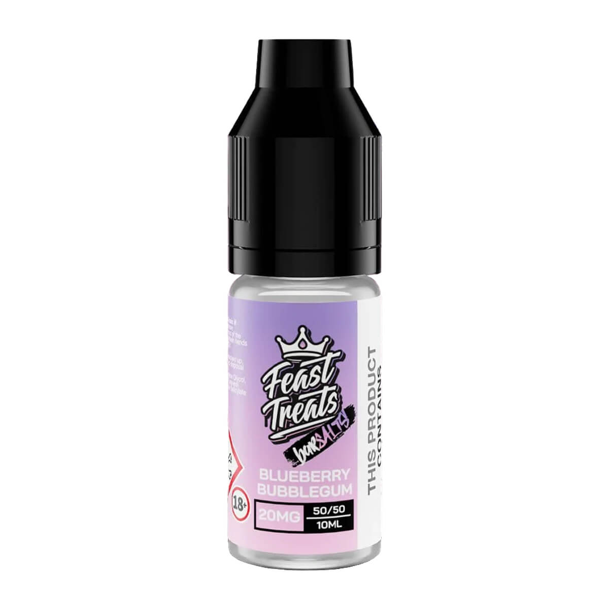 Blueberry Bubblegum Nic Salt E-Liquid by Feast Treats