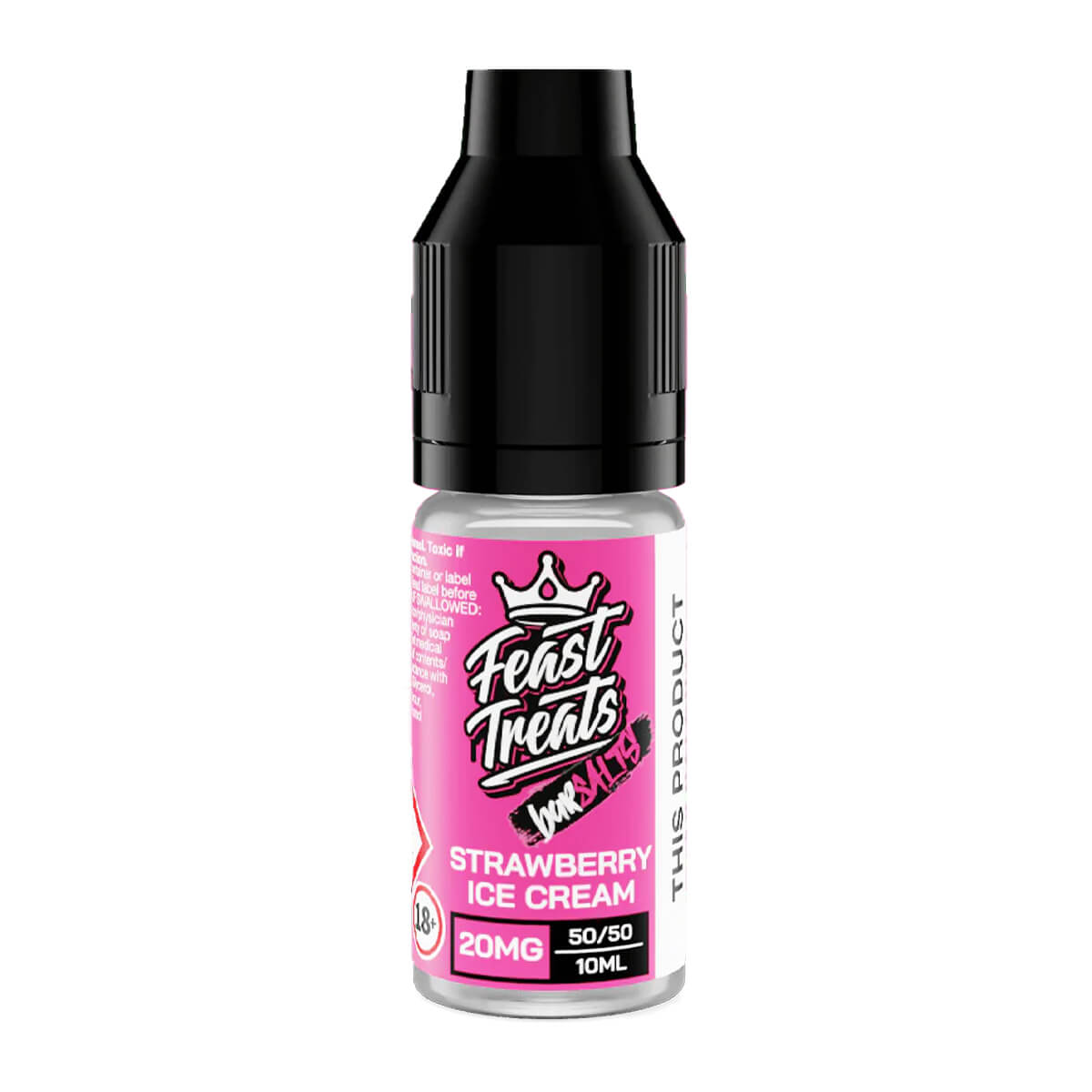 Strawberry Ice Cream Nic Salt E-Liquid by Feast Treats