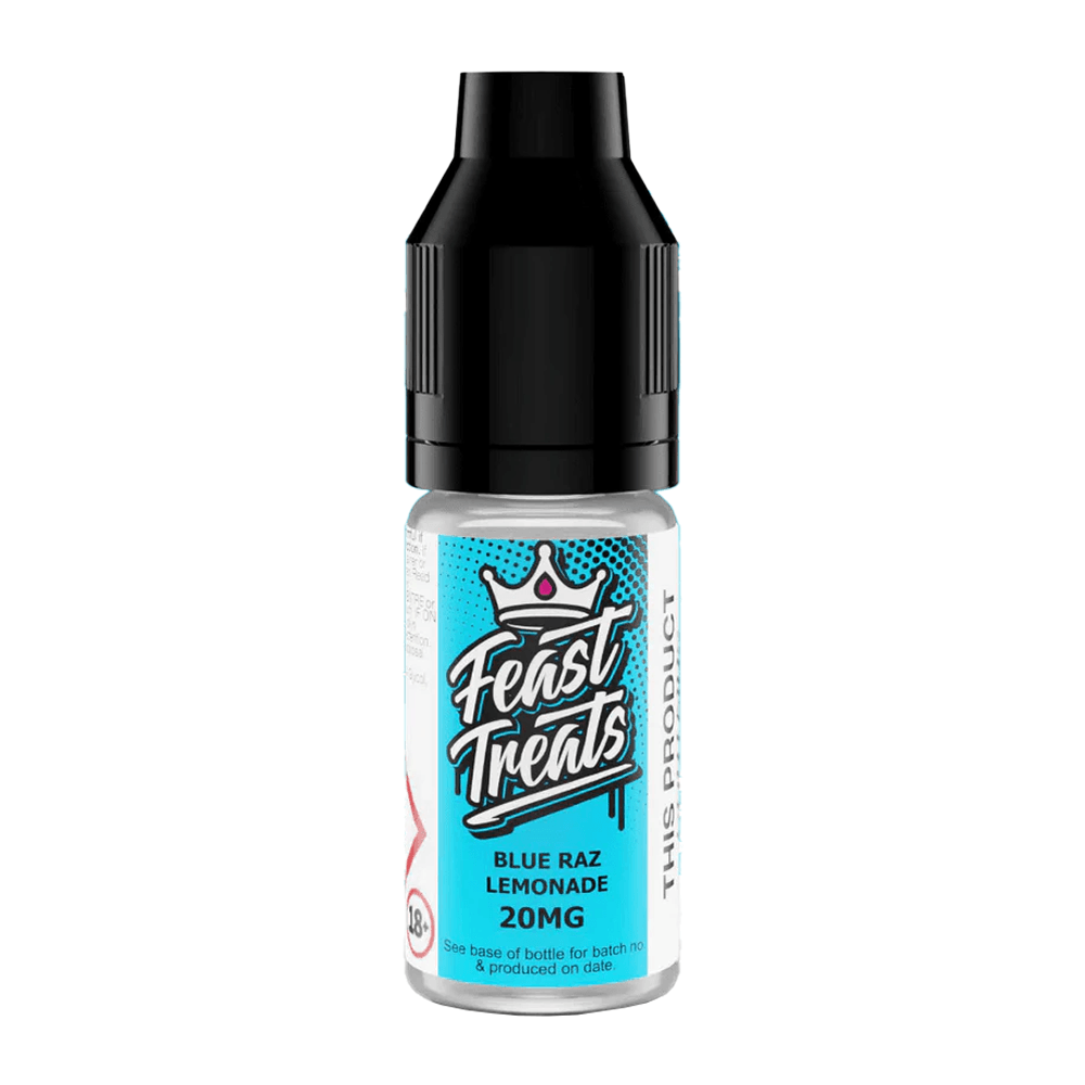 Blue Razz Lemonade Nic Salt E-Liquid by Feast Treats