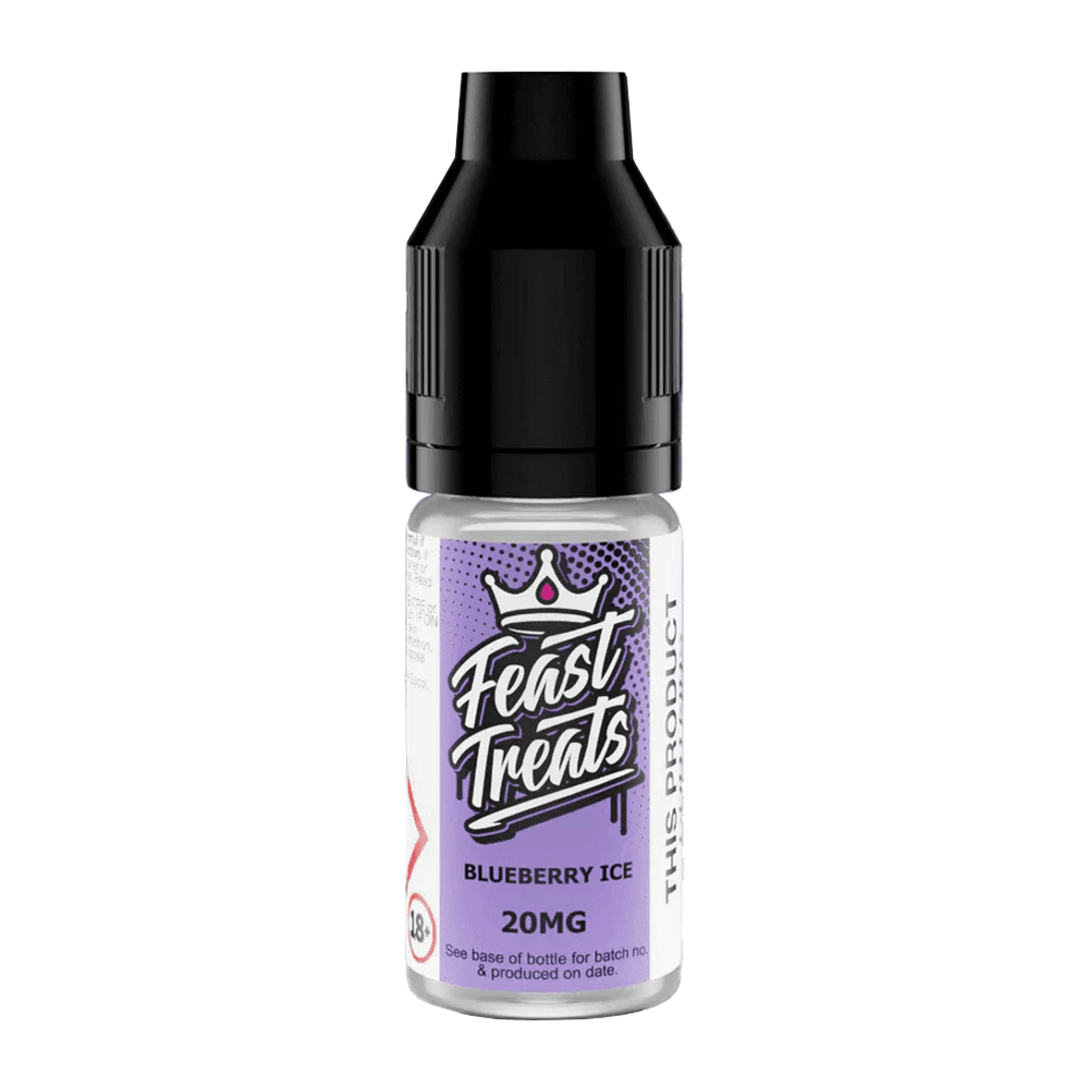 Blueberry Ice Nic Salt E-Liquid by Feast Treats