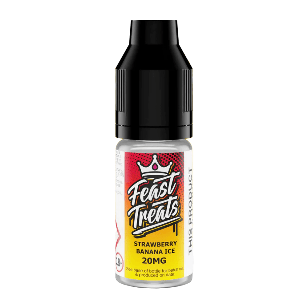 Strawberry Banana Ice Nic Salt E-Liquid by Feast Treats