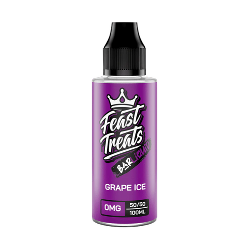 Grape Ice 100ml Shortfill E-Liquid by Feast Treats