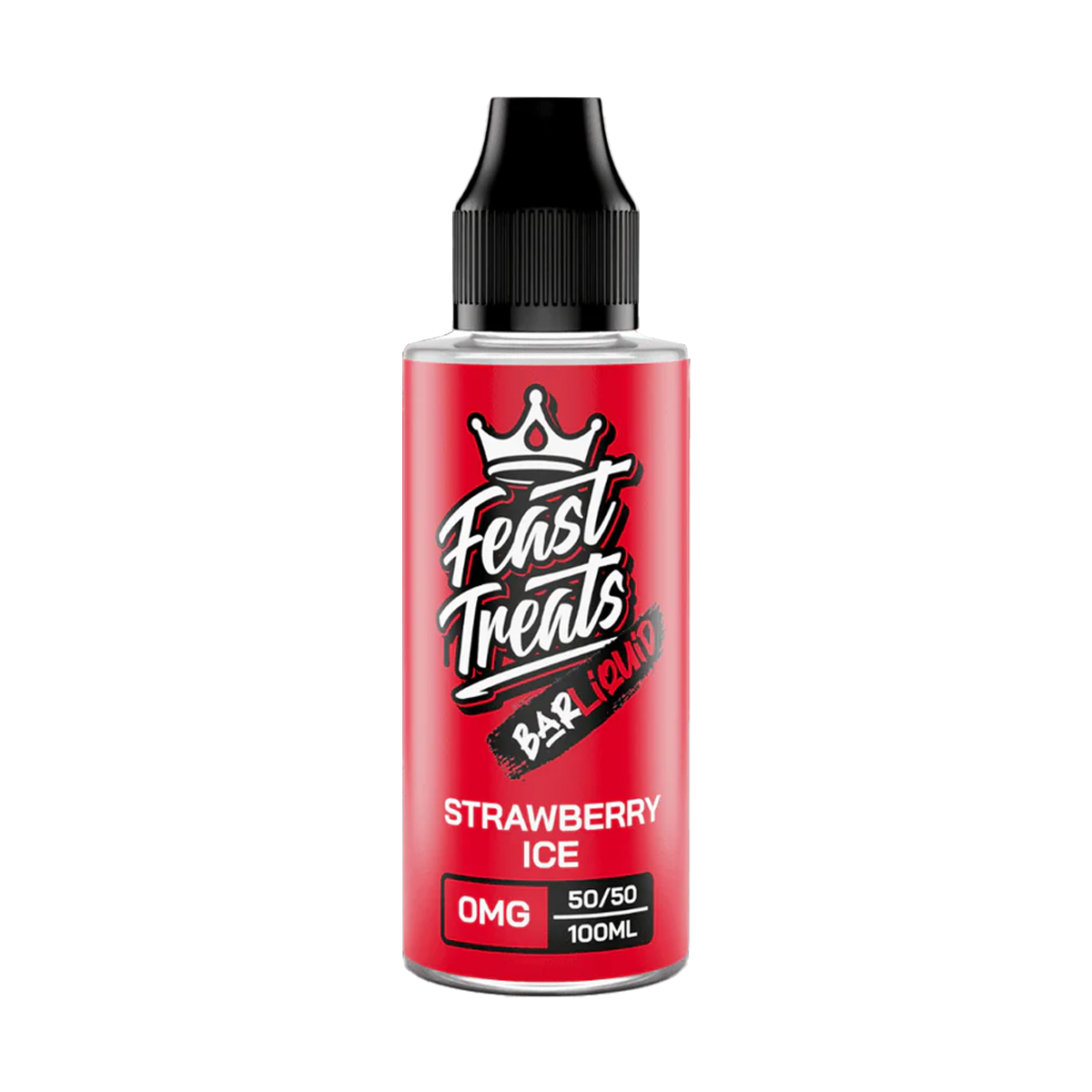 Strawberry Ice 100ml Shortfill E-Liquid by Feast Treats