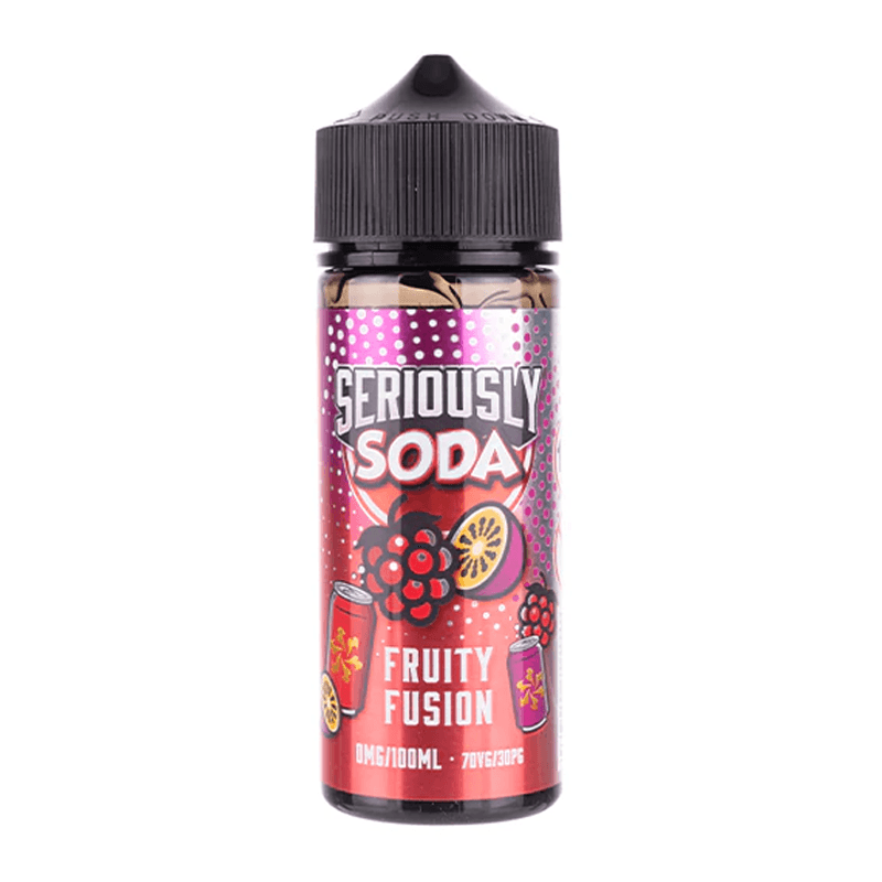 Fruity Fusion 100ml Shortfill E-Liquid by Seriously Soda