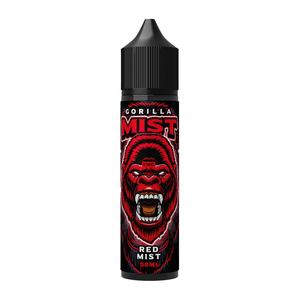 Red Mist 50ml Shortfill E-Liquid By Gorilla Mist