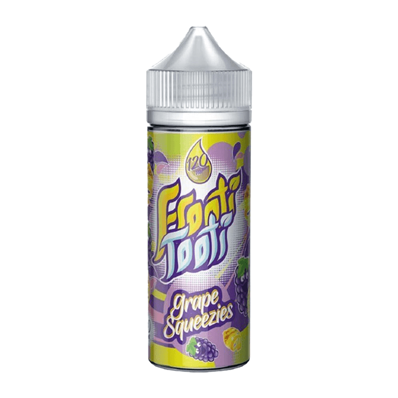 Grape Squeezies 120ml Shortfill E-Liquid By Frooti Tooti