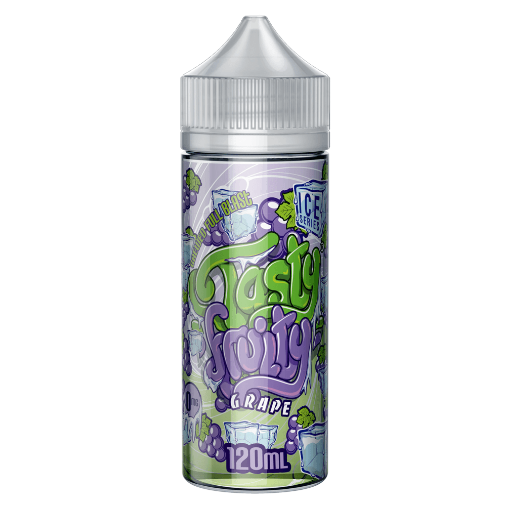 Grape On Ice 100ml shortfill E liquid by Tasty Fruity