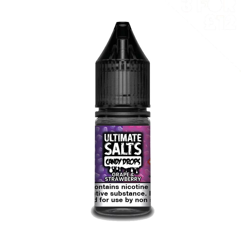 Grape & Strawberry Nic Salt E-Liquid by Ultimate Juice