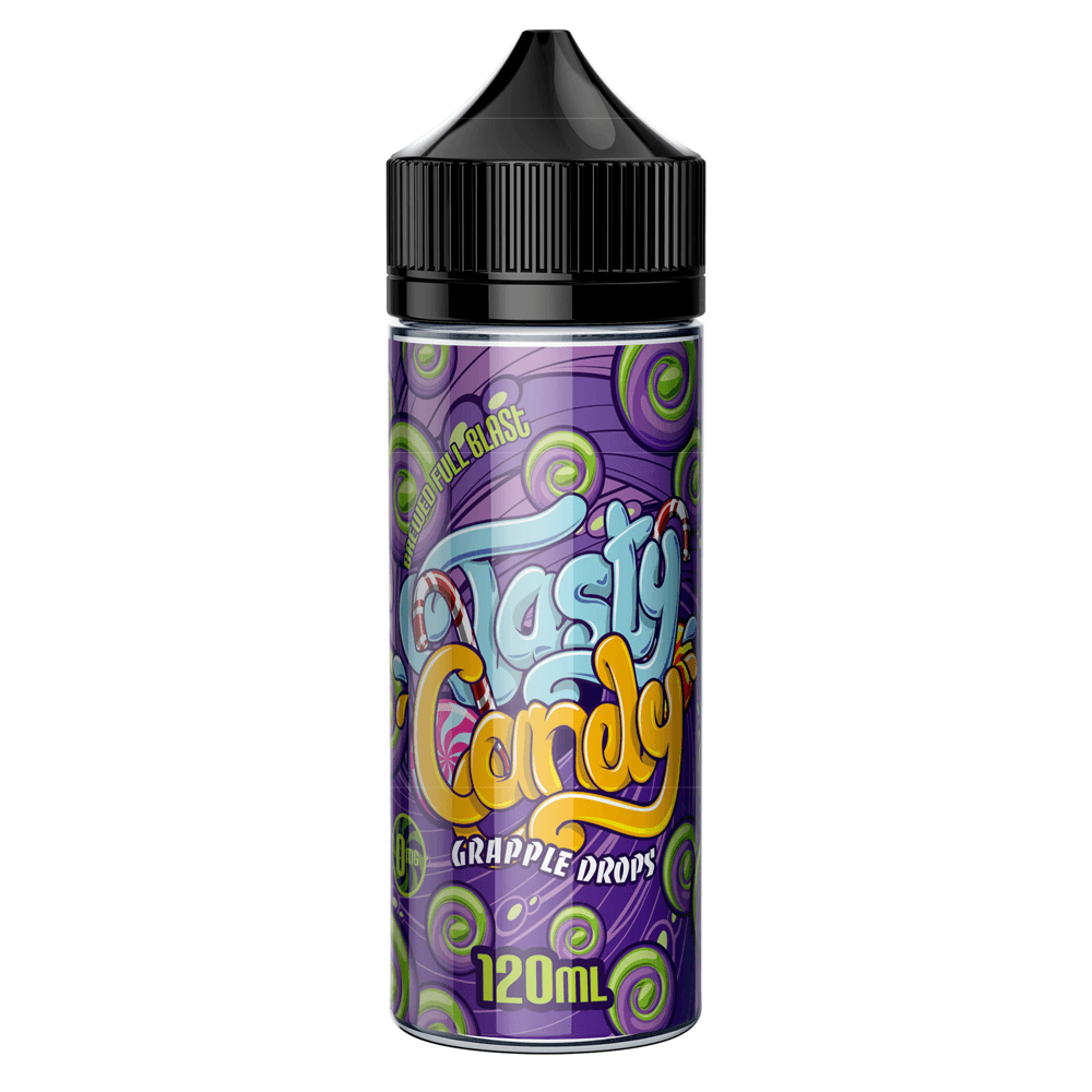 Grapple Drops 100ml shortfill E liquid by Tasty Fruity