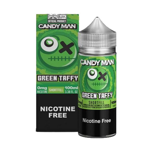 Green Taffy 100ml E-Liquid by Candy Man Keep it 100