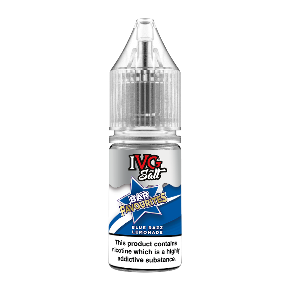 Blue Razz Lemonade Nic Salt E-Liquid by IVG Bar Favourites