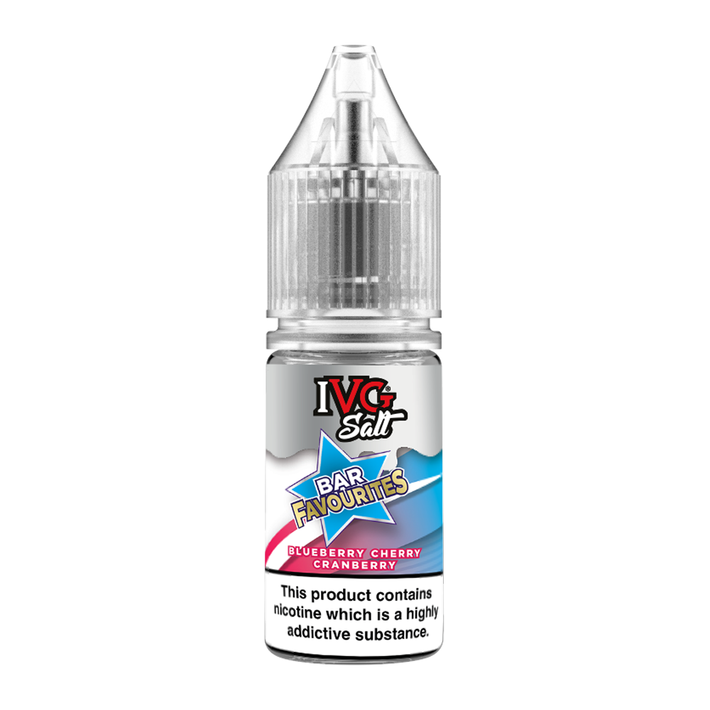 Blueberry Cherry Cranberry Nic Salt E-Liquid by IVG Bar Favourites