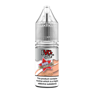 White Peach Raspberry Nic Salt E-Liquid by IVG Bar Favourites