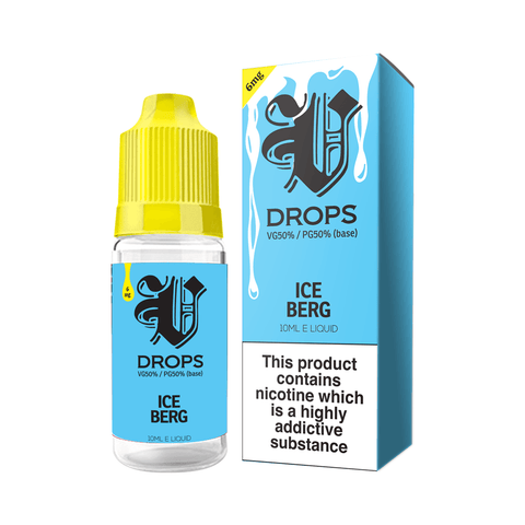 Iceberg E-Liquid V Drops - Rainbow Range