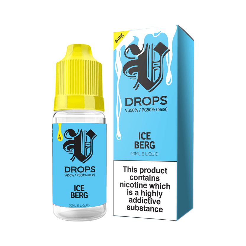 Iceberg E-Liquid V Drops - Rainbow Range